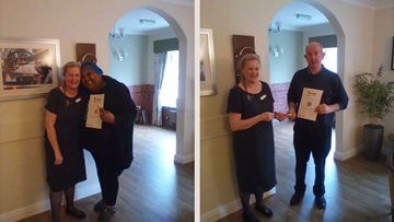Long service celebrated at Hodge Hill care home